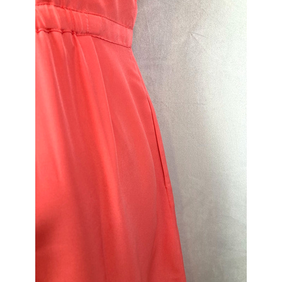 NWT J. Crew Factory Cami Dress Size 12 Coral Pink Sleeveless Mini Preppy - Picture 8 of 9